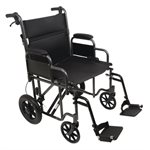 FAUTEUIL DE TRANSPORT BARIATRIQUE 22" CAP. 450 LB