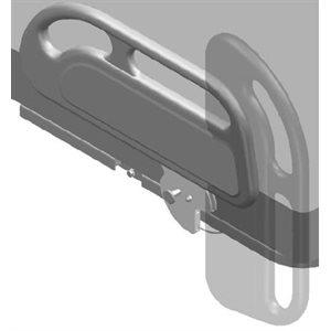 DEMI COTE DE LIT BASCULANT POUR TETE MULTITECH