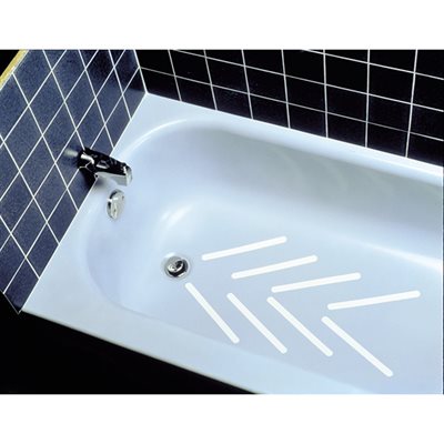 BANDES ANTIDERAPANTES POUR BAIGNOIRE-ESCALIER / BTE 8
