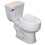 ELEVATION DE TOILETTE 2" AVEC ATTACHES SCELLEES