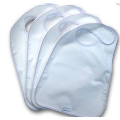 BAVOIR EN RATINE AVEC ENDOS IMPERMEABLE / ATTACHE DE VELCRO