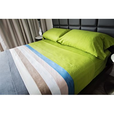 ENSEMBLE DE DRAPS EN FLANELLE