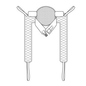 TOILE HOYER HYGIENIQUE AVEC ATTACHE NOUVELLE VERSION