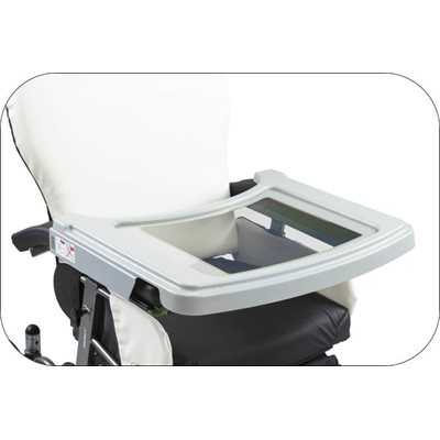 PLATEAU TRANSPARENT POUR FAUTEUIL OPTIMUM