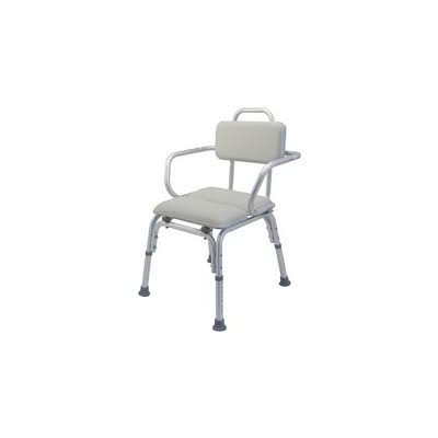 CHAISE DE BAIN REMBOURREE, APPUIE-BRAS RETRACTABLES LUMEX