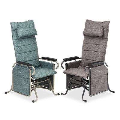 FAUTEUIL OSCILLANT AUTOBLOQUANT / ADULTE / DOSSIER HAUT