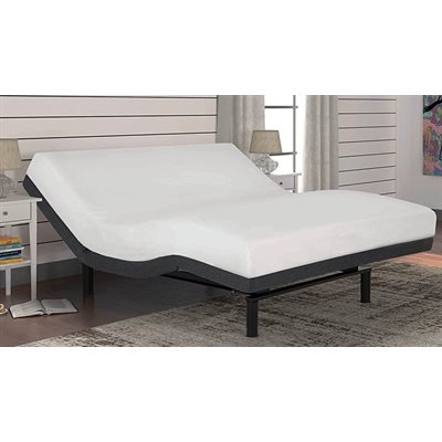 LIT AJUSTABLE SANS FIL 39X80 BRUN