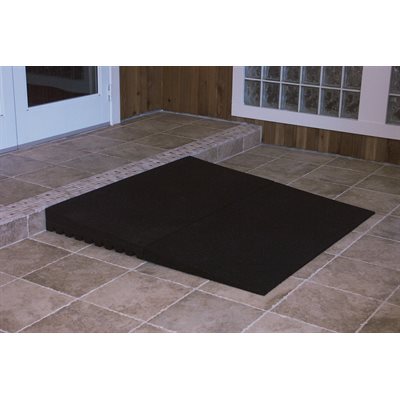 RAMPES DE TRANSITION POUR SEUIL DE PORTE REGLABLE 2,25" (2)