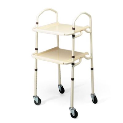 DESSERTE PLIABLE SUR ROULETTES AV / PLATEAUX