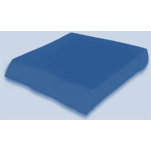 COUSSIN POUR FAUTEUIL ROULANT AVEC BISEAU 2" AVANT 18X16X2