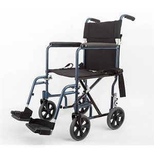 FAUTEUIL DE TRANSPORT / ROUES 8" / AP-BRAS LONG