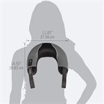 *MASSEUR DE COU DE VIBRATION COMFORT PRO AVEC CHALEUR