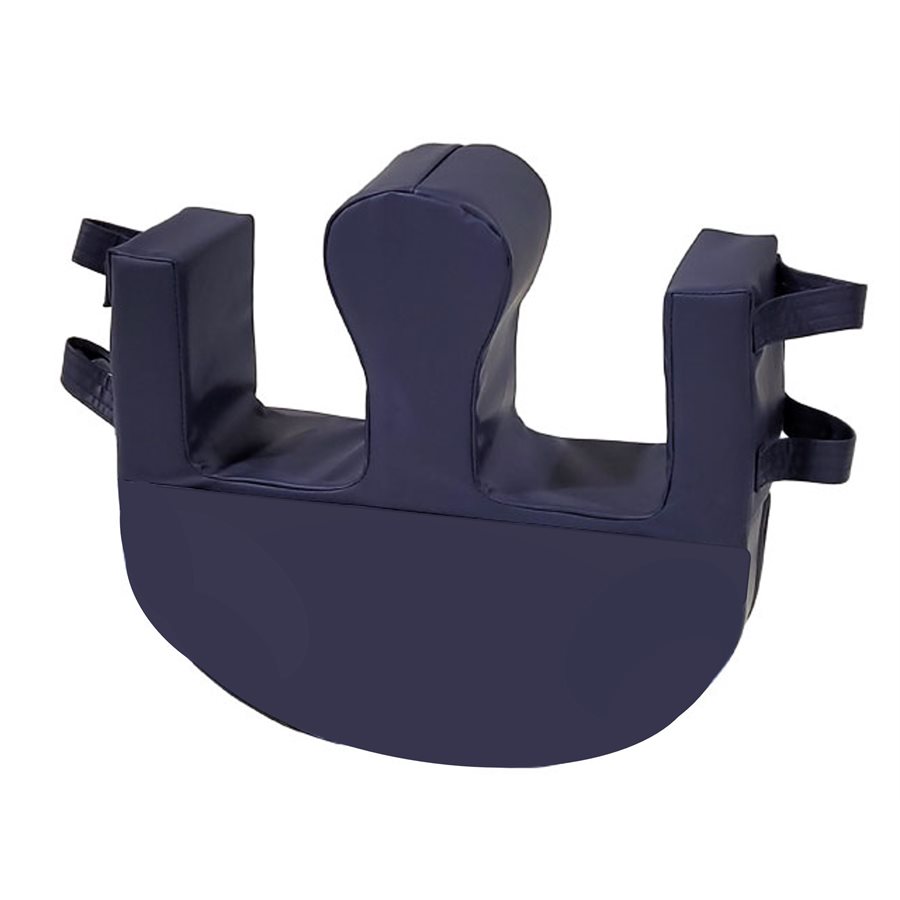 Oreiller De Positionnement Des Jambes Gonflable - Coussin Repose-pieds 32x40x30cm, Gris, Pour Voyage, Soulage Dos Et Circulation