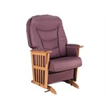 FAUTEUIL THERA-GLIDE BOIS MERISIER-CLASSIQUE-MODENA