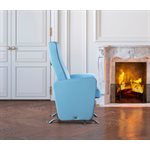 FAUTEUIL THERA-GLIDE OASIS-CLASSIQUE-MODENA-BASE BOIS W-1