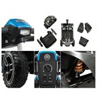 QUADRIPORTEUR REVO-2.0 PNEUS DURS,SUSP, BATTERIES U1 (M1)