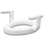ELEVATION DE TOILETTE 2" AVEC A-BRAS POUR TOILETTE ALLONGEE