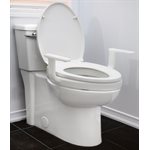 ELEVATION DE TOILETTE 2" AVEC A-BRAS POUR TOILETTE ALLONGEE